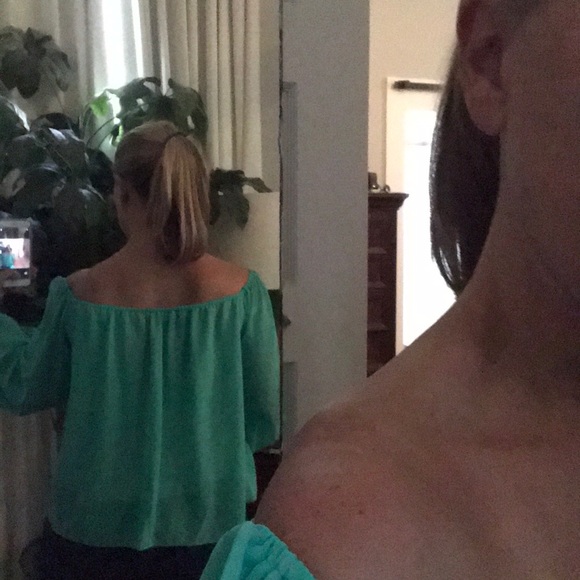 SALE 🎉Stitch Fix LET THEM EAT CAKE green L - Picture 6 of 7